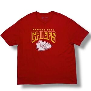 NFL TEAM APPAREL NFL Kansas City Chiefs Crew Neck ShirtBig Logo